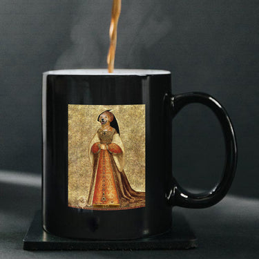 Personalized Dog Gift Idea - Royal Dog's Portrait 68 For Dog Lovers - Black Mug